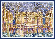 Lincoln Center Glow Holiday Card