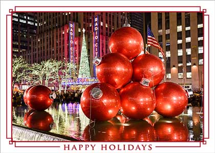 Holiday Time in New York Holiday Card