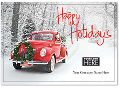 Rolling Home Holiday Logo Cards