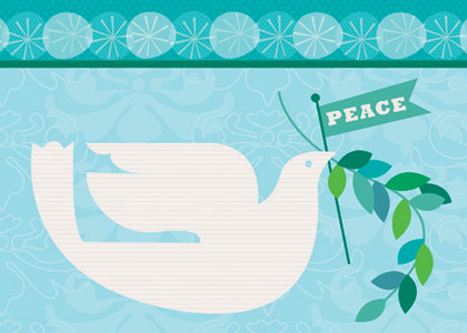 Peace Parade (BCF1321) Charity Holiday Card