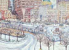 Winter Time At Post Office Square ...