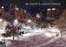 Central Park Winter Holiday Card