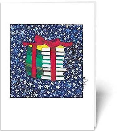 ProLiteracy's Gift of Book Charity Holiday Card
