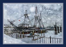Old Ironsides Holiday Card