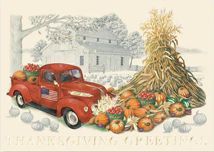 American Appreciation Thanksgiving Cards