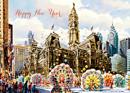 Philadelphia Mummers Holiday Card