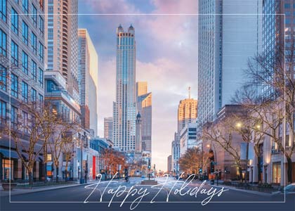 Michigan Avenue in Morning Light