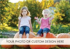 Custom Horizontal Flat Photo Card